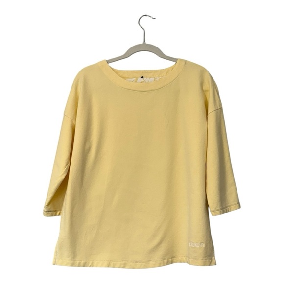 Olsen 3/4 Length Sleeve Organic Cotton Sweatshirt - Size Medium - Picture 1 of 9